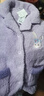 都市丽人睡衣女套装情侣加厚翻领刺绣米粒绒珊瑚绒宽松家居服2H2107 实拍图