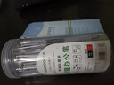 三木（SUNWOOD）20支/桶 速干刷题笔 ST笔尖按动中性笔透明杆云握手可换笔芯 0.5mm 混色18黑+2红 882D 实拍图