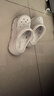 斯凯奇（Skechers）洞洞鞋夏季厚底沙滩凉鞋女外穿高级感包头踩屎感多巴胺泡泡鞋 白色/WHT 36 尺码偏大，建议选小一码 实拍图