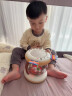 勒米熊婴儿玩具手拍鼓0-6个月儿童宝宝音乐拍拍鼓1-2-3周岁早教生日礼物 充电款升降旋转木马手拍鼓 实拍图