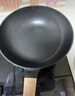 九阳（Joyoung）黑金麦饭石色不粘炒菜锅家用不粘炒锅燃气电磁炉通用 28cm 实拍图