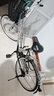 火星翼自行车男女式单变速轻便男成年人代步通勤上班学生复古公主单车 低梁-白色-豪华版 升级实心胎26寸 实拍图