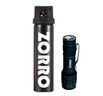 佐罗（ZORRO）防护喷胶 防卫喷剂 女性防卫防身神器防身迷你强光手电组合 实拍图