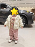 巴拉巴拉童装宝宝羽绒服男童女童连帽外套2025冬装小熊上衣萌209425107204 实拍图