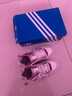阿迪达斯（adidas）三叶草女鞋 26春季新款运动鞋轻便休闲鞋透气潮流板鞋时尚小白鞋 奶紫冰蓝-时尚/新到货/主推 37 实拍图