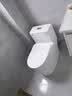 科勒（KOHLER）家用侧排马桶小户型左右排直冲式坐便器防臭防堵卫生间坐便器 后排水-智洁雪花釉面 实拍图