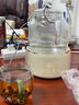 World Kitchen康宁养生壶 全玻璃恒温壶煮茶壶煮茶器1L 办公室热牛奶神器保温壶家用花茶壶烧水壶电热水壶煮水壶 【茶漏款】+全玻璃盖子 1L 实拍图