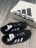 adidas T头鞋 VL COURT复古板鞋德训鞋男女阿迪达斯轻运动   黑色/白色JS3004   43 实拍图
