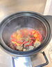 美厨（maxcook）陶瓷煲砂锅 汤锅炖锅养生煲 手工彩釉耐干烧4.5L MCTC1488 实拍图