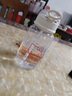 斐月伽运动水杯吸管杯大容量塑料杯男女士耐高温学生高颜值简约可爱杯子 白色【 hello狗款】500ml 实拍图