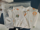 贝乐咿新生儿衣服秋季冬款刚出生婴儿和尚服连体衣纯棉初生宝宝哈衣爬服 5347心想事成+5348恐龙汽车 52cm （建议0-2个月） 实拍图