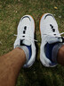 李宁（LI-NING）羽毛球鞋KASON超轻舒适透气耐磨小白鞋羽毛球实战训练鞋 41.5  实拍图