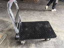 邦可臣平板车小推车钢板手推车折叠便携小拉车拖车折叠拉货搬运车手拉车 90*60【6寸刹车轮】载重2400斤 实拍图