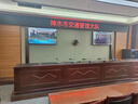 QIASHENG恰声专业中小型会议室音响专用壁挂式音箱功放无线话筒组合家用KTV教学培训音响系统设备 四10吋 会议音响套装（双U段手持） 实拍图