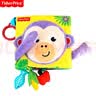 费雪(Fisher-Price)婴儿玩具布书宝宝撕不烂书3D立体书儿童手偶互动书 3D立体缤纷动物布书 实拍图