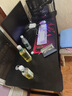 星奇堡电脑桌台式书桌小型家用工作台办公桌子碳纤维简易电竞桌椅 碳纤维·黑架黑板【140*60cm】 实拍图