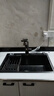 松鲸 厨房水槽大单槽台下盆手工不锈钢洗菜盆一体盆洗菜池洗碗淘菜盆 F套餐-配抽拉龙头+皂液器+台控 三孔单槽-65*45cm 实拍图