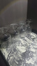 鹿珊伍酒杯套装复古太阳花浮雕玻璃杯高颜值设计感饮料果汁高脚杯四只装 混合花纹酒杯【4只混装】 实拍图