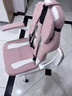 麦芽图图儿童学习椅写字椅学生椅子座椅靠背椅可升降椅中小写作业3到18岁 粉色【脚踏+可旋转气杆万向轮】 实拍图