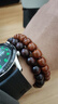 满木园故宫款 印度小叶紫檀手串 搭配大漆男士手链女单圈手串生日礼物 实拍图