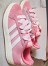 adidas「面包鞋」GRAND COURT BASE 00s休闲低帮板鞋男女阿迪达斯   粉色/清澈粉/汉玉白   40.5 实拍图