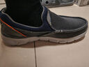 斯凯奇（Skechers）夏季男鞋休闲鞋百搭时尚帆布鞋舒适复古一脚蹬 海军蓝色-465 41 (260mm) 实拍图