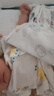 【夏清仓哈衣两件装】 新生婴儿儿连体衣0-1岁薄款宝宝短袖纯棉 夏薄款-两件(黄郁金香+灰圆点兔) 73cm (5-8个月/16斤以内) 实拍图