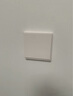 Aqara绿米联创墙壁开关E1 遥控开关苹果智能灯控已接入米家 零火线单键版-白色 实拍图