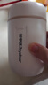荣事达早餐杯汤杯304不锈钢保温杯上班便携水杯学生豆浆燕麦装粥杯双层 白色 含折叠勺 600ml 实拍图