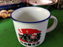 云帝 轻奢高档陶瓷办公杯家用喝茶杯子带手柄盖咖啡杯泡茶杯早餐杯 劳动最光荣-陶瓷杯 实拍图