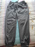 啄木鸟【运动裤纯棉潮流】男士秋冬休闲直筒长裤宽松加绒针织束 (JX7737深灰束脚) 2XL 实拍图