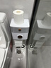 爱格（aige）免打孔防水卫生间纸巾盒厕所收纳置物架卷纸抽纸盒浴室卫生纸盒 百搭灰-双层轻奢镀金拉手款 实拍图