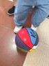狂迷4号篮球儿童幼儿园小学生男女吸湿PU防滑手感比赛训练专业蓝球 实拍图