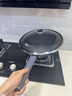 苏泊尔（SUPOR）有钛无涂层家用不粘炒锅2代轻量少油烟炒菜锅明火电磁炉通用 2代轻量版【1-3人适用】 30cm 实拍图