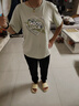 361°运动裤女春秋季休闲宽松直筒卫裤跑步训练针织长裤子662434710D 实拍图