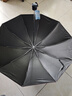 天堂伞晴雨伞加大号加固10骨男女黑胶防晒防紫外线防晒伞广告伞定制logo 玫红色-直径106cm-黑胶10骨 实拍图