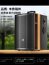 索爱（soaiy）12吋广场舞音响木质大功率便携式户外重低音蓝牙k歌专用大音量移动拉杆音箱室外演出双话筒SA-X73 实拍图