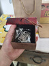 梦至尊（MENGZHIZUN） 男士项链六角圆珠链款990足银韩版时尚银饰品霸气粗送礼物 粗5毫米长55厘米重约22克 实拍图