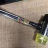 德力西橡胶锤小锤子橡皮锤贴地砖瓷砖胶皮安装锤实心榔头家装工具 实拍图