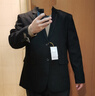 阿悠胖大码西服套装男宽松职业正装商务外套胖子加大号结婚伴郎西装礼服 实拍图