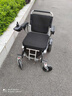 立善电动轮椅轻便可折叠老人专用智能全自动老年人旅行代步车残疾人 基础款丨13.2A锂电/跑40里/可上飞机款 实拍图