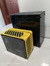 方糖机械大师  酷方 C28脉冲 兼容 MATX/ITX主板机箱  240水冷/仅支持SFX/L电源， 风冷散热/支持ATX14cm电源 活力黄 官方标配 实拍图
