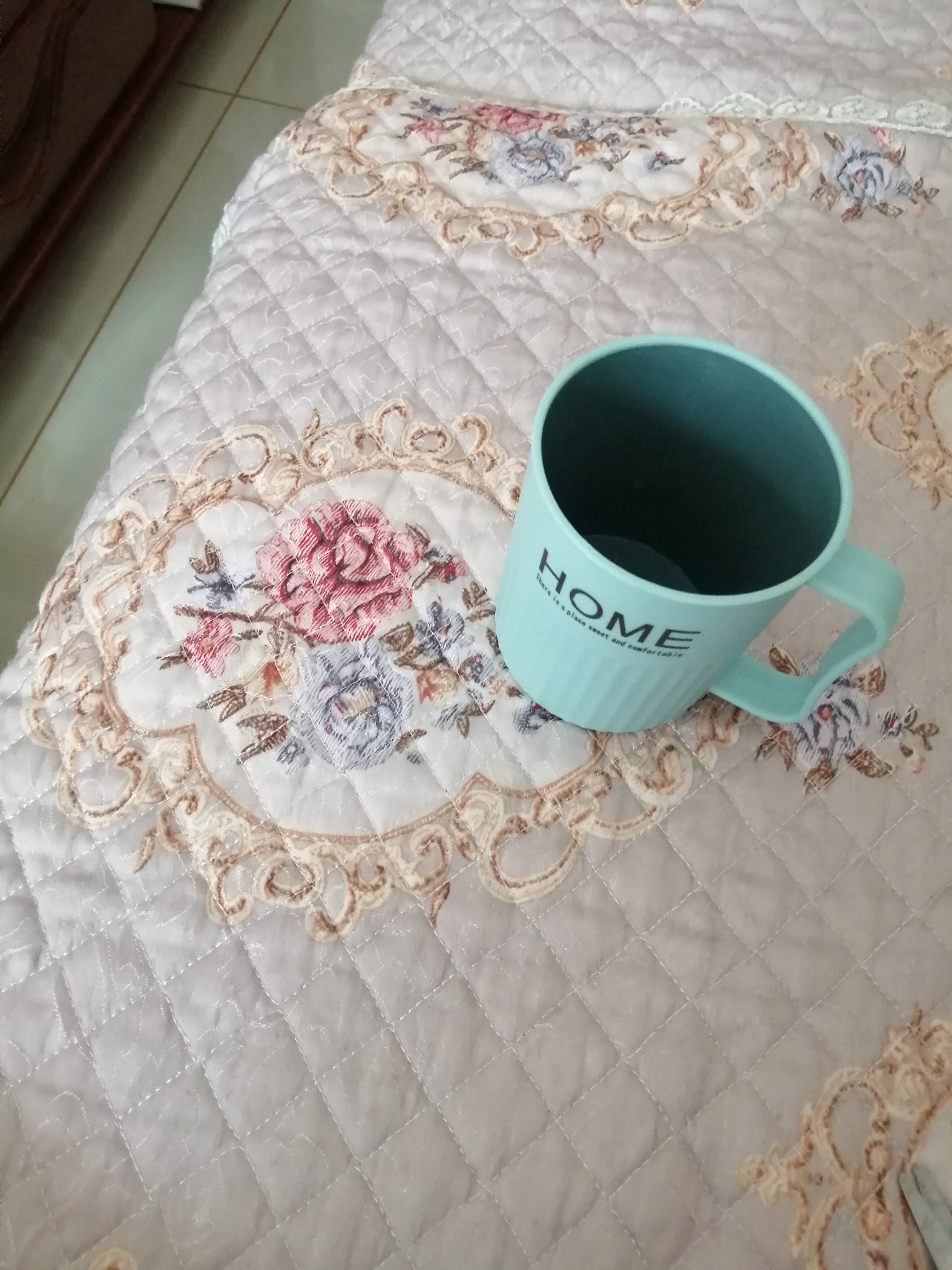 家用卫生间浴室漱口杯刷牙杯简约北欧ins风牙缸牙刷洗漱杯子情侣 浅蓝1个浅粉1个 实拍图