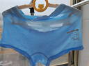 迷你巴拉【3条装】巴拉儿童男童女童内裤宝宝舒适透气柔软四角内裤短裤 冰蓝 3条 【男款】 120 （建议110-120cm，30-40斤） 实拍图