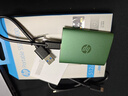 HP惠普 512GB 移动固态硬盘P900（PSSD）USB3.2 ssd 2000MB/s Type-C接口 孔雀绿｜手机直连 实拍图