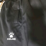 KELME /卡尔美春秋运动长裤男休闲纯色直筒针织卫裤跑步训练运动裤 黑色【印花LOGO】 S 165 实拍图