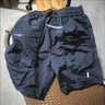 才俏短裤男夏季薄款男士大口袋拉链工装短裤痞帅百搭宽松速干运动休闲 黑色 XL 【120-145斤】 实拍图