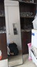 全身镜家用落地试衣镜壁挂卧室宿舍穿衣镜立体落地镜镜子全身 40*150星耀黑-壁挂落地两用 实拍图