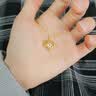 中国黄金（CHINA GOLD）爱心黄金项链女新款足金吊坠生日礼物送女友老婆结婚纪念日结婚 精品礼盒 实拍图