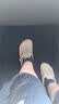 BIRKENSTOCK勃肯德国进口男女款涂油皮软底复古Boston包头拖鞋 棕色常规版1018147 39 实拍图